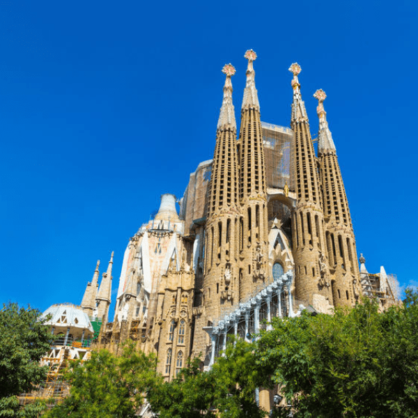 スペイン人気観光：サグラダファミリア（バルセロナ）