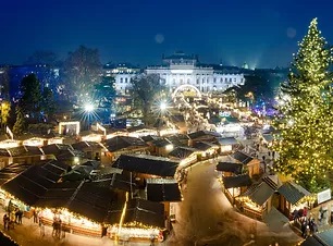 ドナウ川　クリスマスマーケット：イメージ