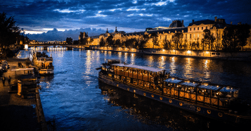 セーヌ川ディナークルーズ：イメージ